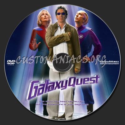 Galaxy Quest dvd label