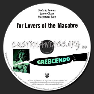 Crescendo dvd label