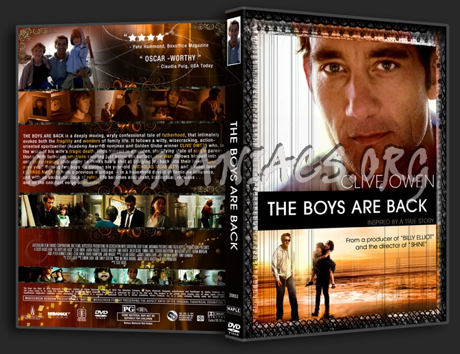 The Boys Are Back dvd cover