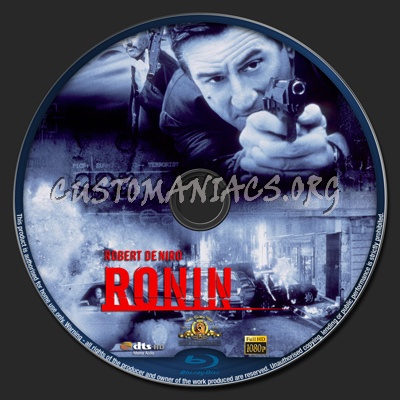 Ronin blu-ray label