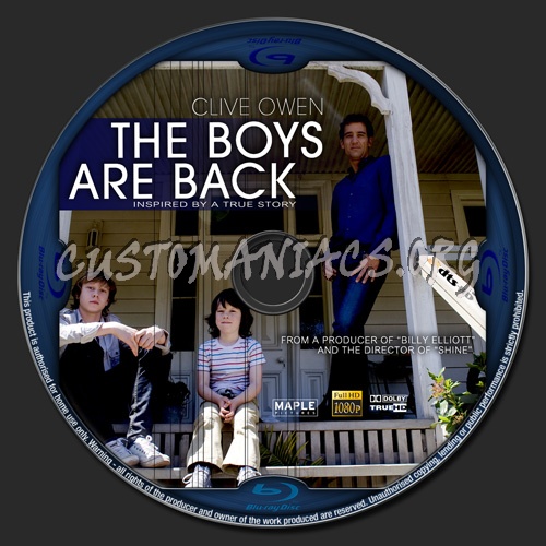 the boys are back blu-ray label