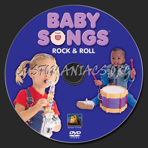 Baby Songs Rock & Roll dvd label