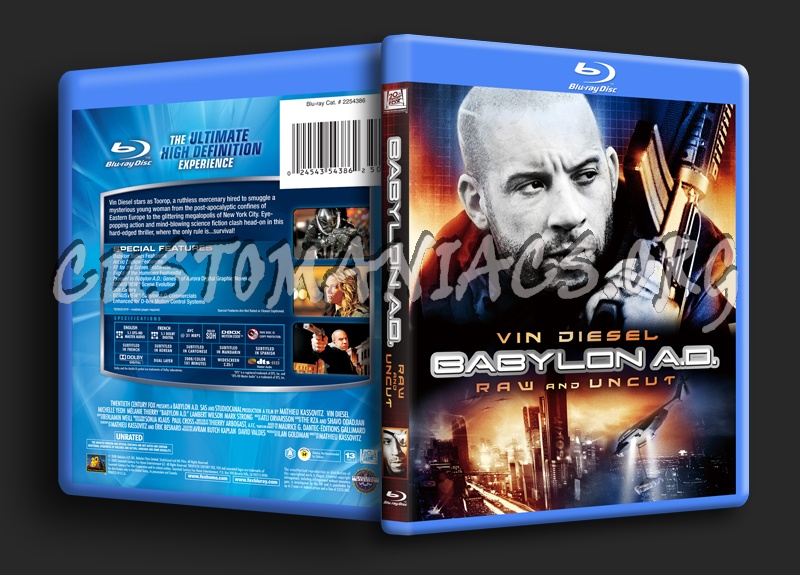 Babylon A.D. blu-ray cover