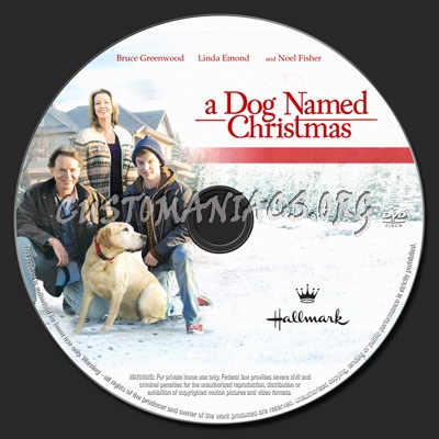 A Dog Named Christmas dvd label