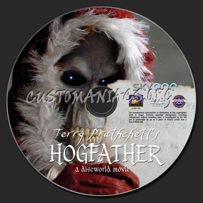 Hogfather dvd label