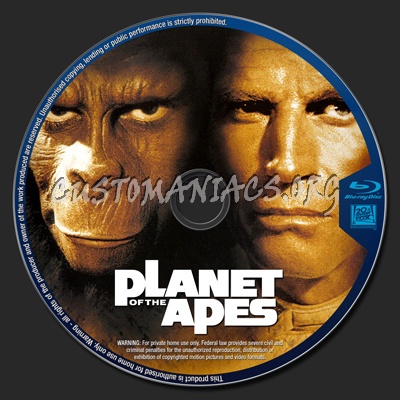 Planet Of The Apes blu-ray label