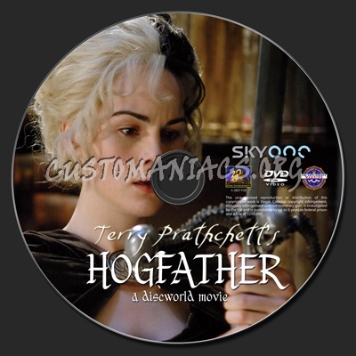 Hogfather dvd label