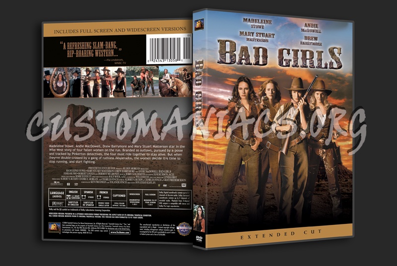 Bad Girls dvd cover