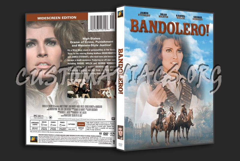 Bandolero! dvd cover
