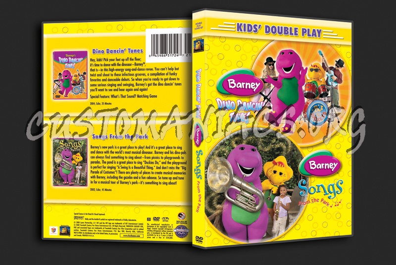 Barney: Dino Dancin' Tunes / Barney Songs From the Park dvd cover