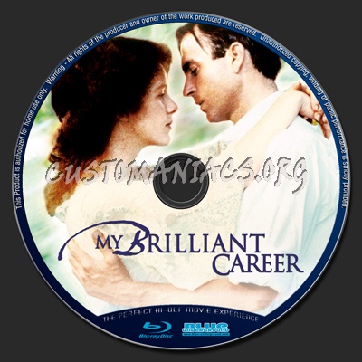 My Brilliant Career blu-ray label