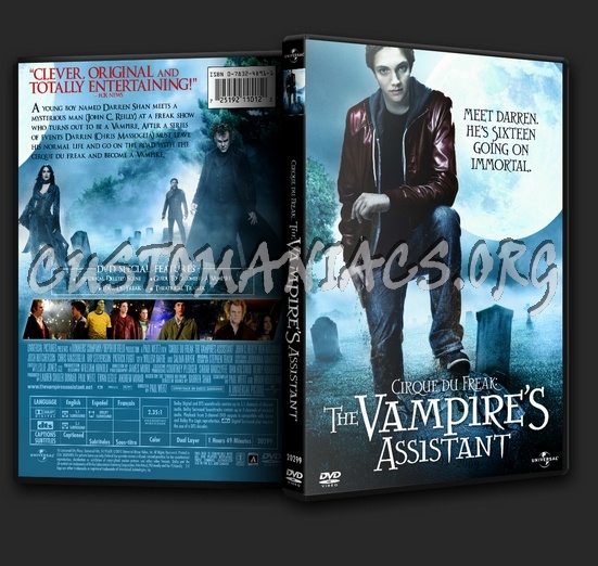 Cirque du Freak: The Vampire's Assistant dvd cover