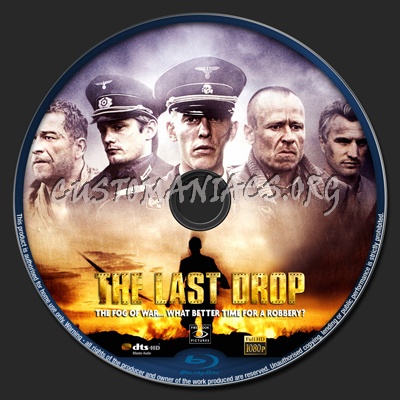 The Last Drop blu-ray label