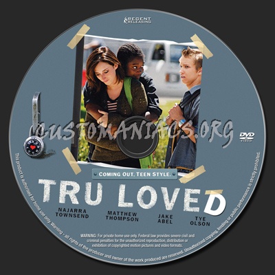 Tru Loved dvd label