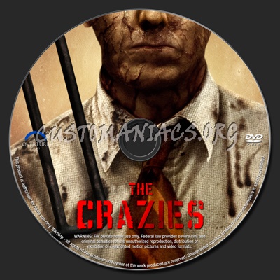 The Crazies dvd label