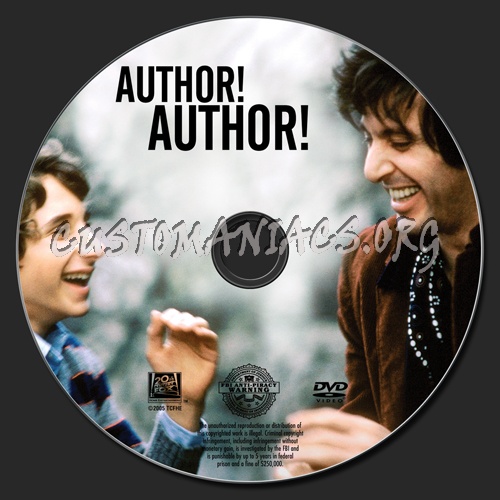 Author! Author! dvd label