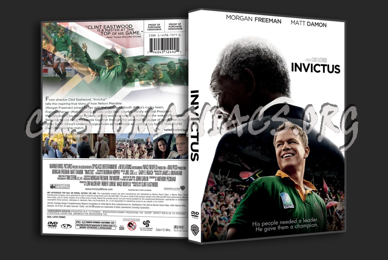 Invictus dvd cover