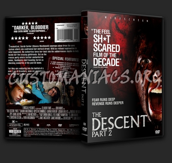 The Descent: Part 2 dvd cover