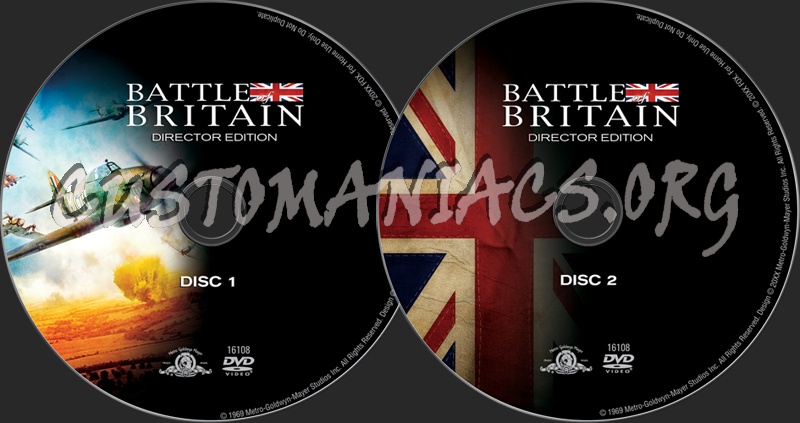 Battle of Britain dvd label