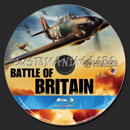 Battle of Britain blu-ray label