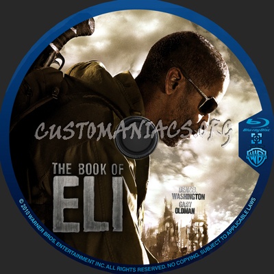 The Book of Eli blu-ray label