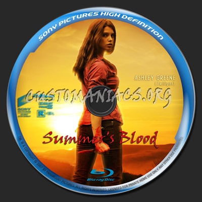 Summer's Blood blu-ray label