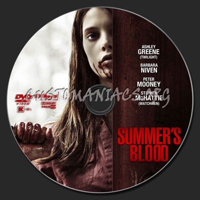 Summer's Blood dvd label
