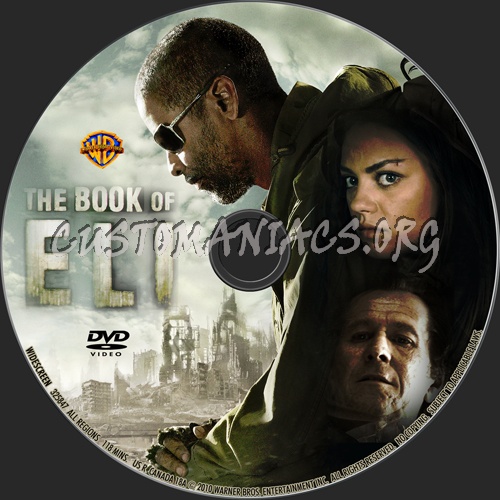 The Book of Eli dvd label