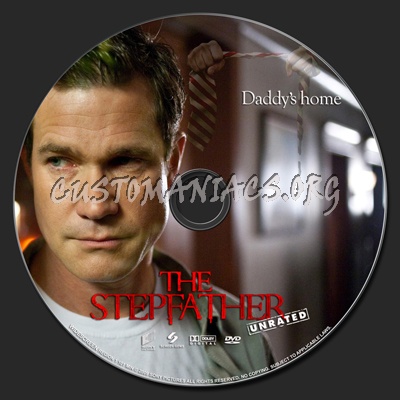 The Stepfather Unrated dvd label