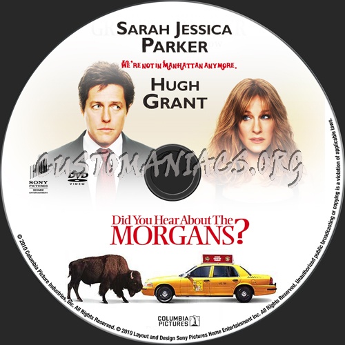 Did You Hear About the Morgans? dvd label