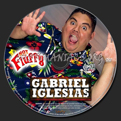 Gabriel Iglesias Hot and Fluffy dvd label