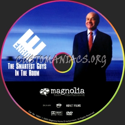 Enron - The Smartest Guys in the Room dvd label