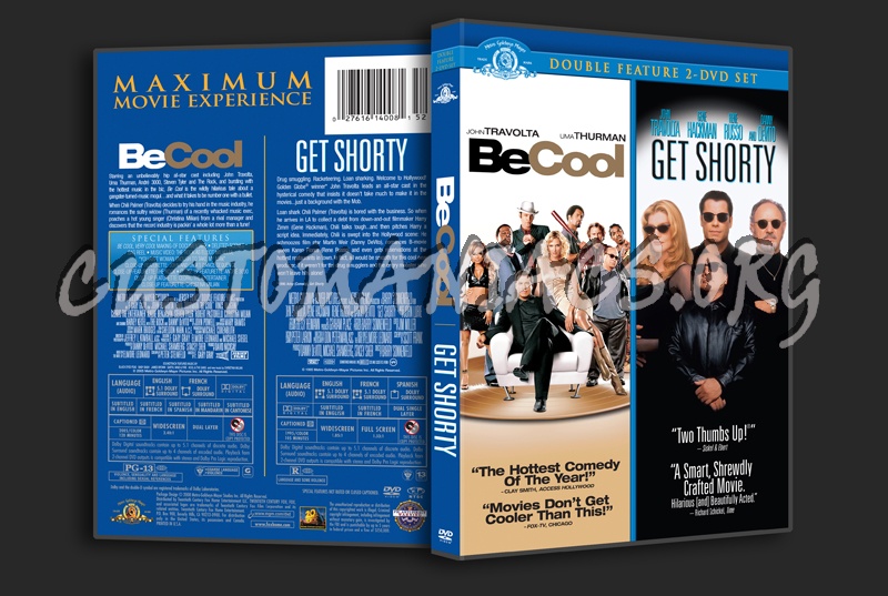 Be Cool / Get Shorty dvd cover