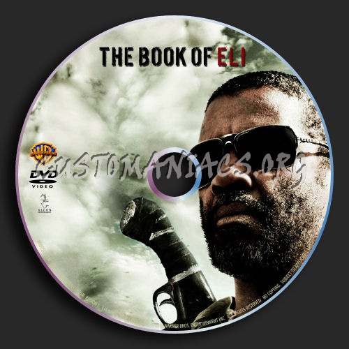 The Book Of Eli dvd label