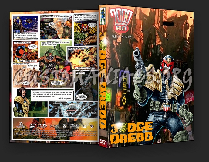 Judge Dredd dvd cover