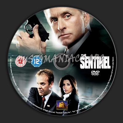 The Sentinel dvd label