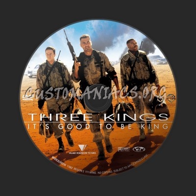 Three Kings dvd label