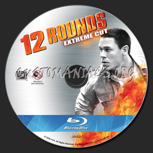 12 Rounds blu-ray label