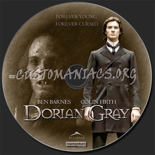 Dorian Gray dvd label
