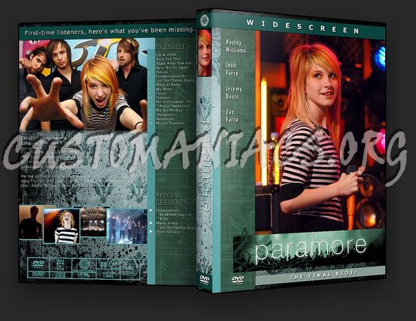 Paramore - The Final Riot dvd cover