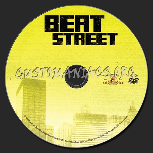 'Beat Street dvd label