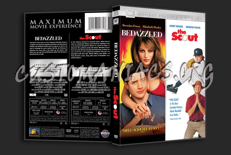 Bedazzled / The Scout dvd cover