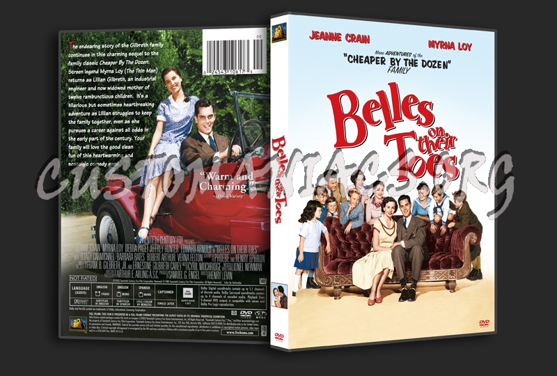 Belles on Their Toes dvd cover