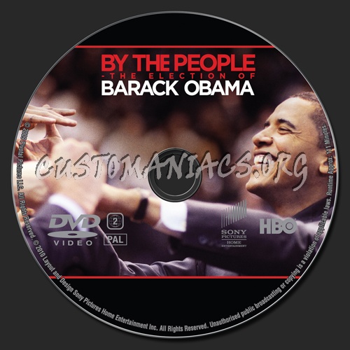 By the People The Election of Barack Obama dvd label