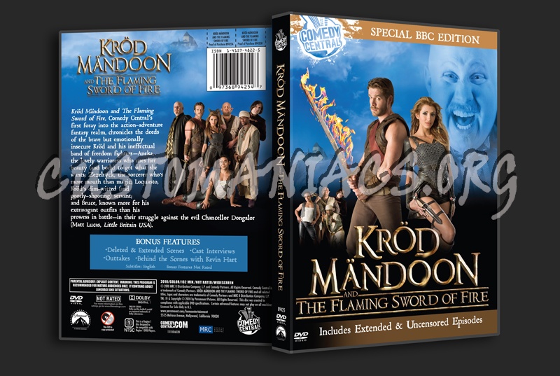 Krod Mandoon and the Flaming Sword of Fire dvd cover