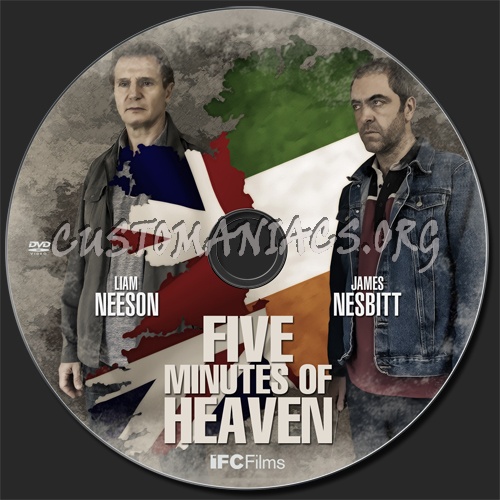 Five Minutes Of Heaven dvd label