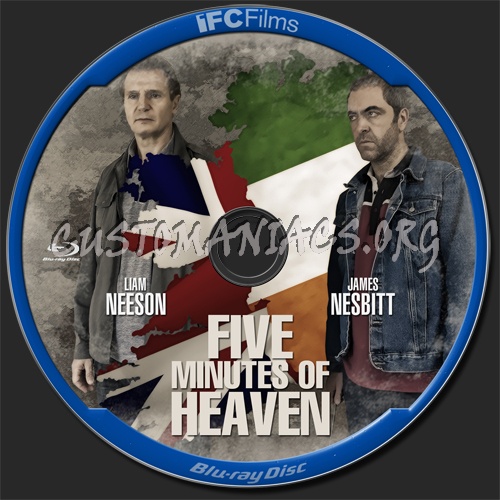 Five Minutes Of Heaven blu-ray label