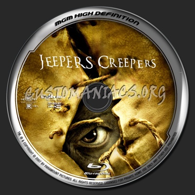 Jeepers Creepers blu-ray label