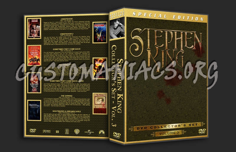 Stephen King Collection Vol.3 dvd cover