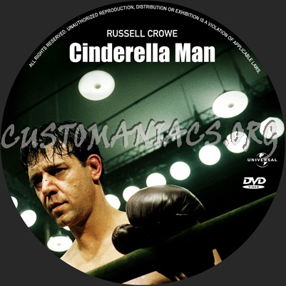 Cinderella Man dvd label